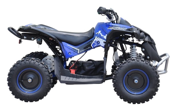 EL  Mini ATV Renegade 1000W m/hastighetsbegränsare+ljus Blå