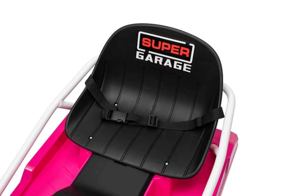Sähköinen Super Garage Drift Auto lapsille 22.2V, vaaleanpunainen