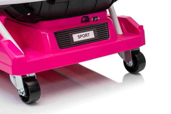 Sähköinen Super Garage Drift Auto lapsille 22.2V, vaaleanpunainen