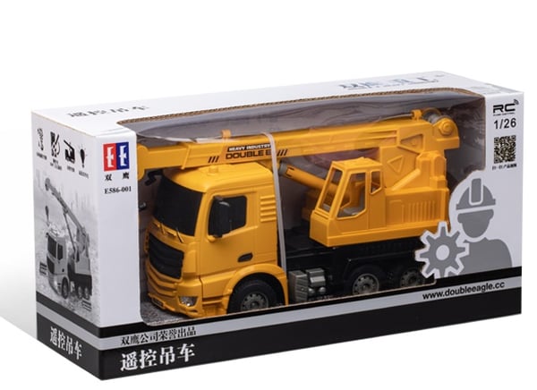Kauko-ohjattava kuorma-auto nosturilla 1:26