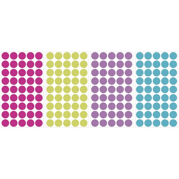 Värikkäät Glitter-konfetit Seinätarrat