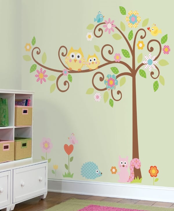 Happi Trä Gigant Wallsticker