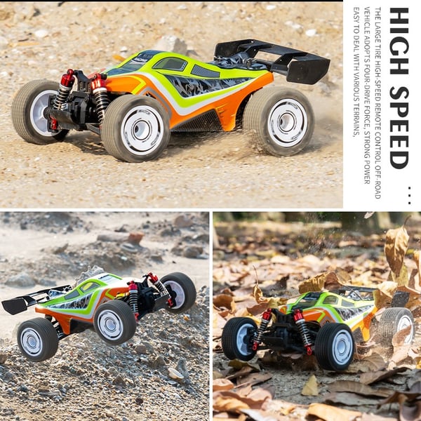 Guokai Off-Road Buggy 1:16 4WD RC-auto 2.4Ghz 35km/h vihreä