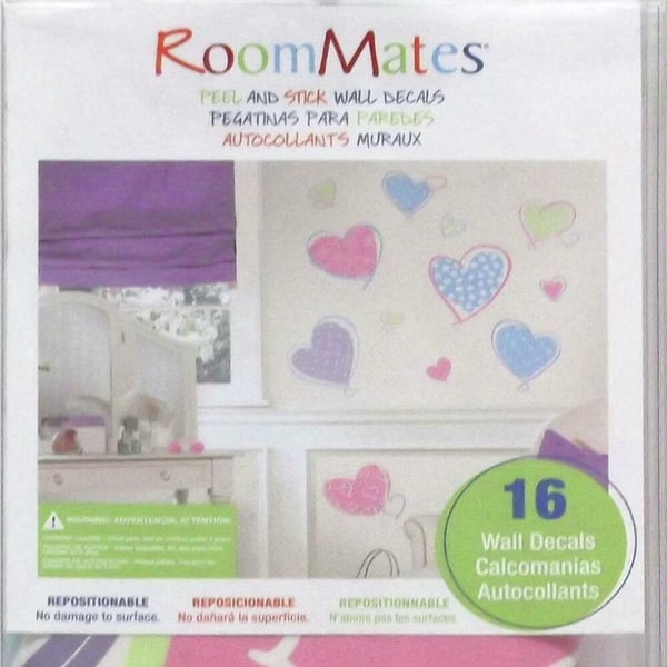 Hjärtan Wallstickers