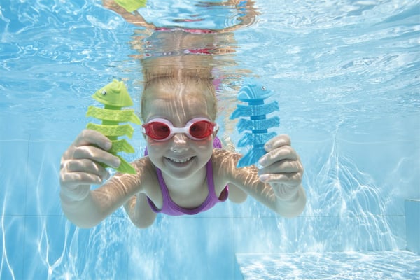 Hydro-Swim DIVING FISH vedenalaiset lelut (3 kpl)