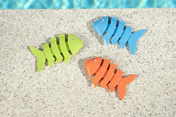 Hydro-Swim DIVING FISH vedenalaiset lelut (3 kpl)