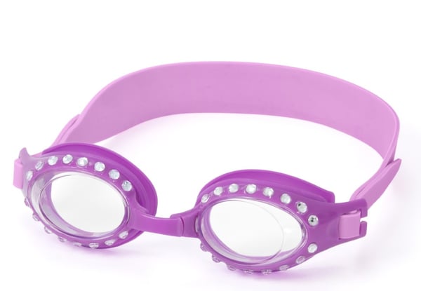 Hydro-Swim Uimalasit ''Sparkle `N Shine'' 3v, vaaleanpunainen