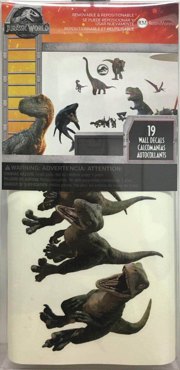 Jurassic World 2 Dinosaurs Wallstickers