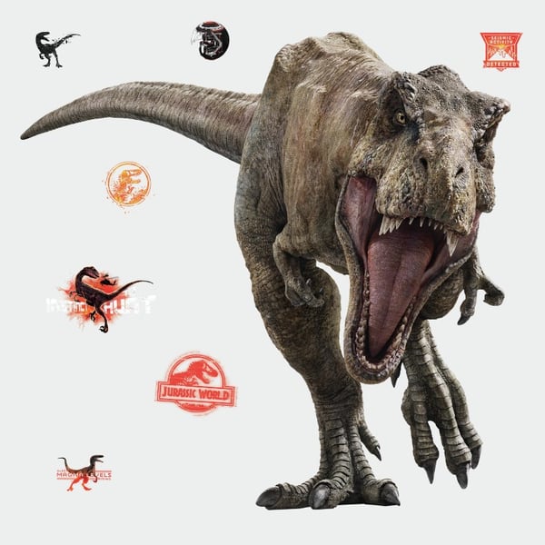 Jurassic World 2 T-REX Gigant Wallsticker