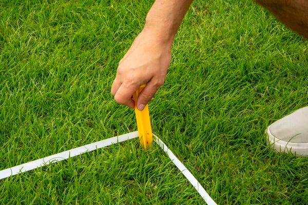 Kickmaster 1-mod-1 Quick fotbollsbana set