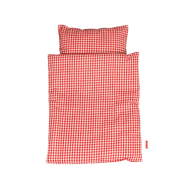 Krea Nuken vuodevaatteet, Punainen ruutu