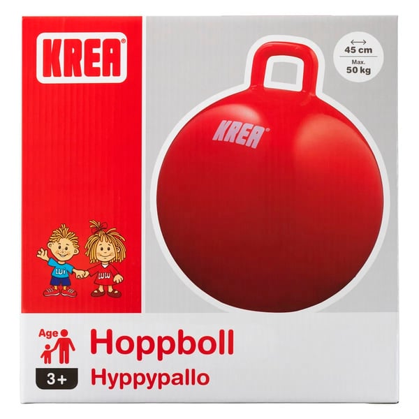 Krea Hoppboll, röd