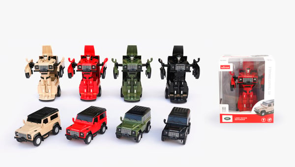 Land Rover Defender 2-in-1 Transform robottiauto