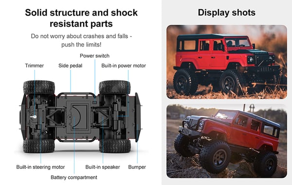 Land Rover kauko-ohjattava Defender 1:14