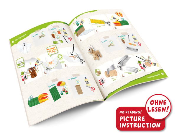 Lena Eco Upcycling Kingdom set för barn