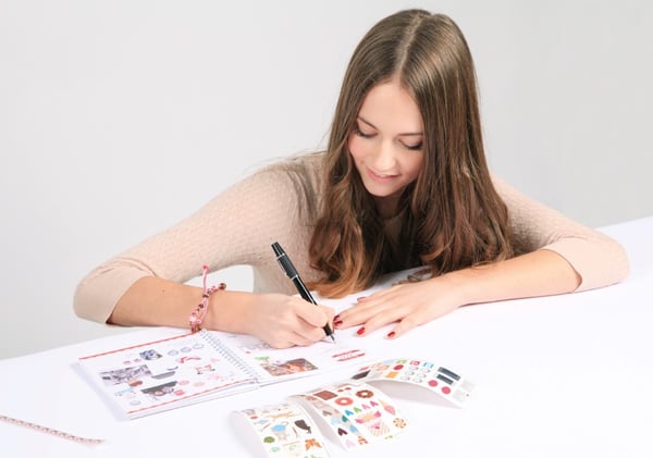 Lena Gör-det-själv Scrapbook