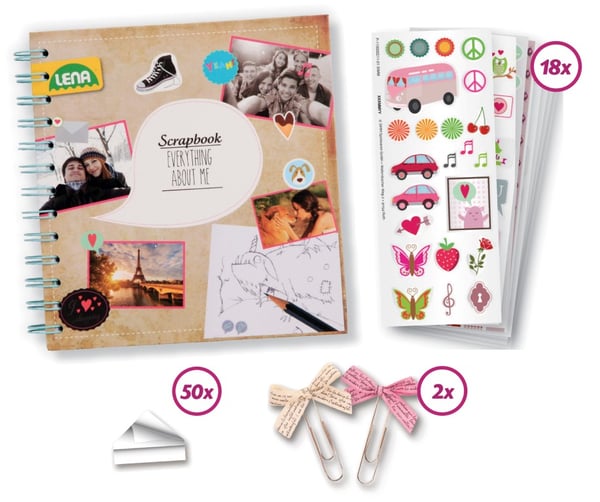 Lena Gör-det-själv Scrapbook