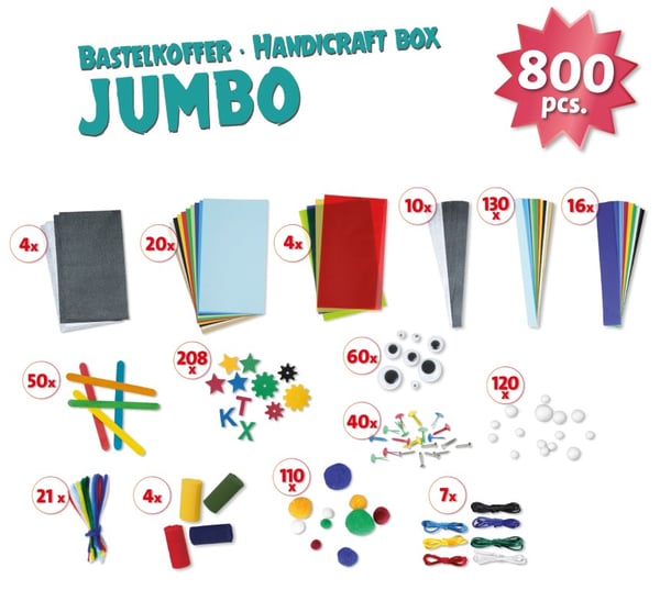 Lena Jumbo Handicraft Box Jumbo Blå