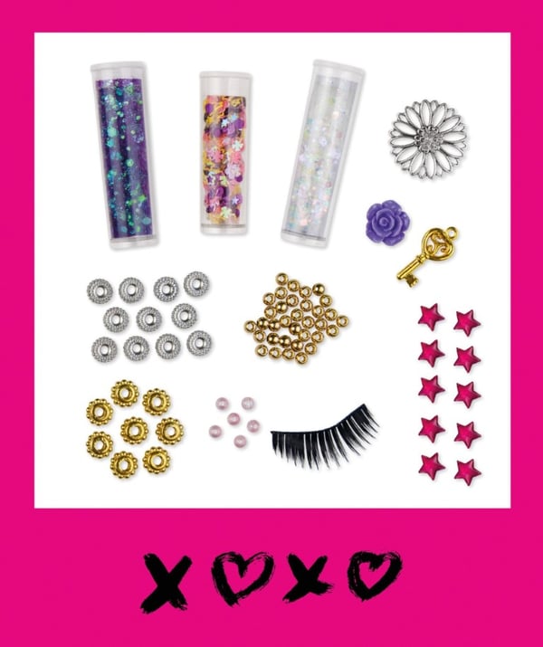 LENA Sparkle Art - Glitterset med enhörning
