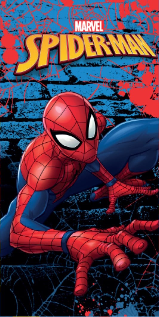 Marvel Spiderman Kylpypyyhe - 100 % puuvillaa