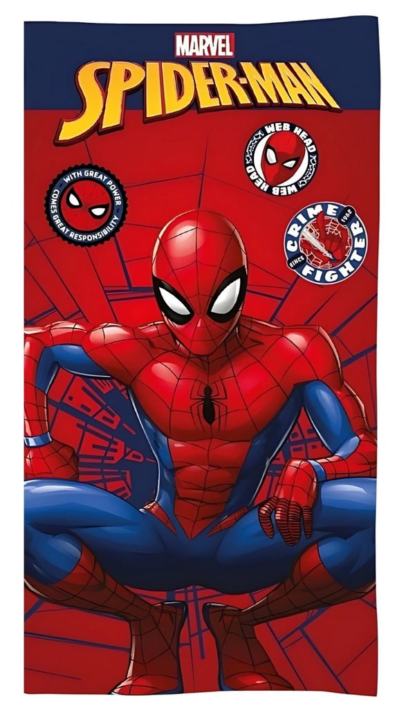 Marvel Spiderman kylpypyyhe 70 x 140 cm