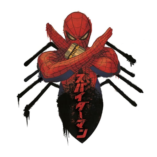Marvel Spiderman Japan Flygplanstecken