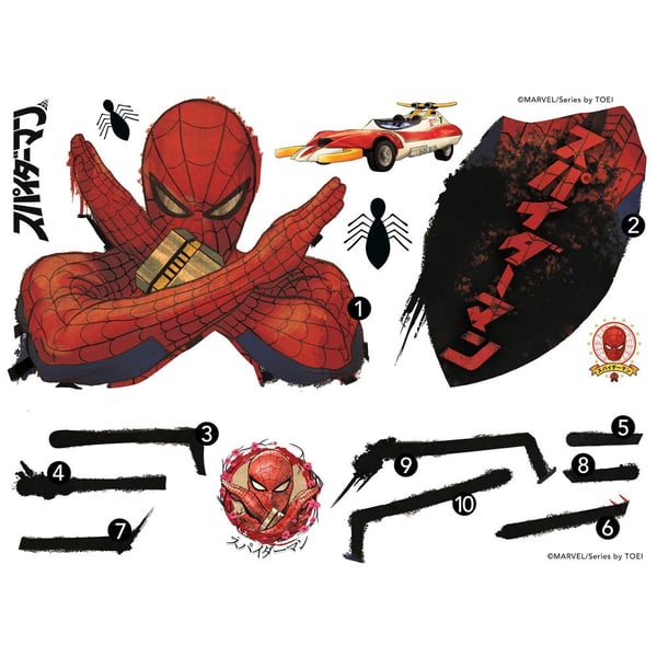 Marvel Spiderman Japan Flygplanstecken