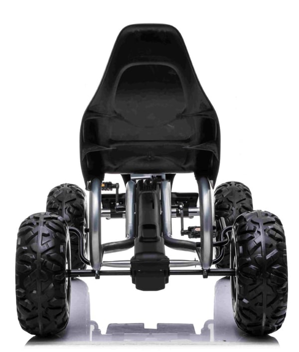 MegaLeg Power-XL pedal-gokart för barn, svart