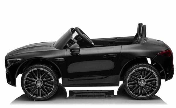 Mercedes-Benz AMG SL63 Elbil för barn med 4 x Motor, 2,4G RC, gummihjul