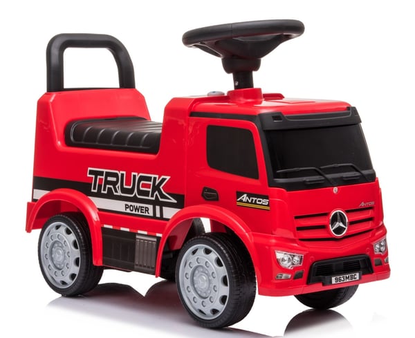 Mercedes Antos Potkuauto nahkaistuimella / ääni / valo