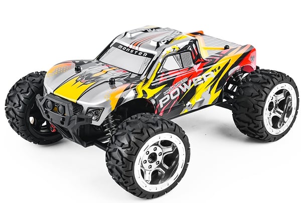 Guokai MonsterTruck 1:16 4WD kauko-ohjattava 2.4Ghz 35km/h punainen