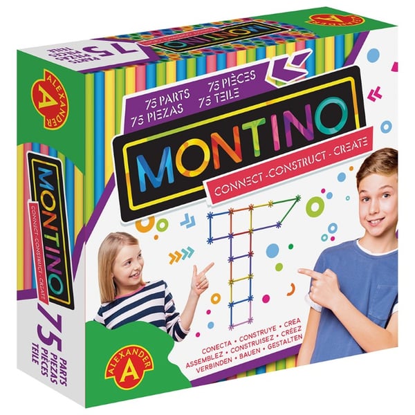 Montino  75 byggleksaker (75 delar)