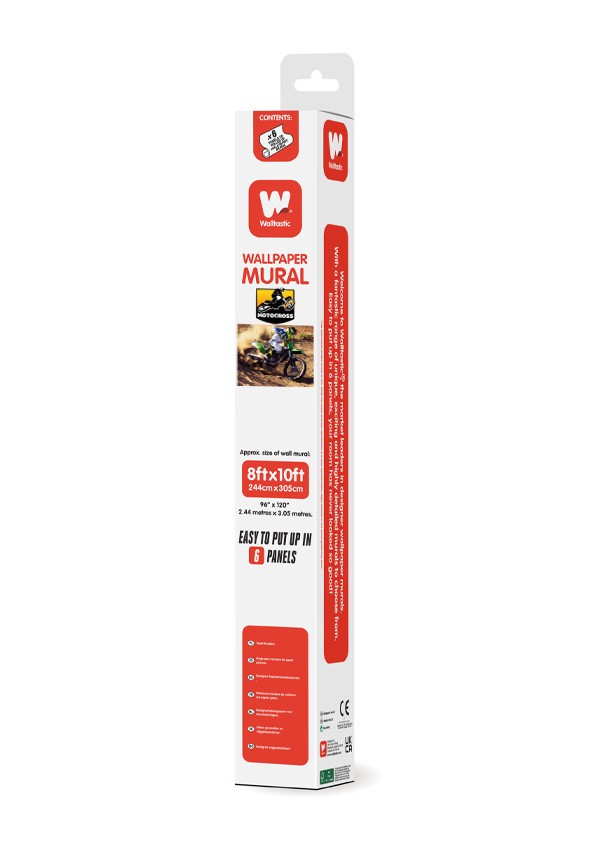 Motocross tapetti 243 x 203 cm