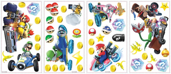 Nintendo Mario Kart 8 Seinätarrat