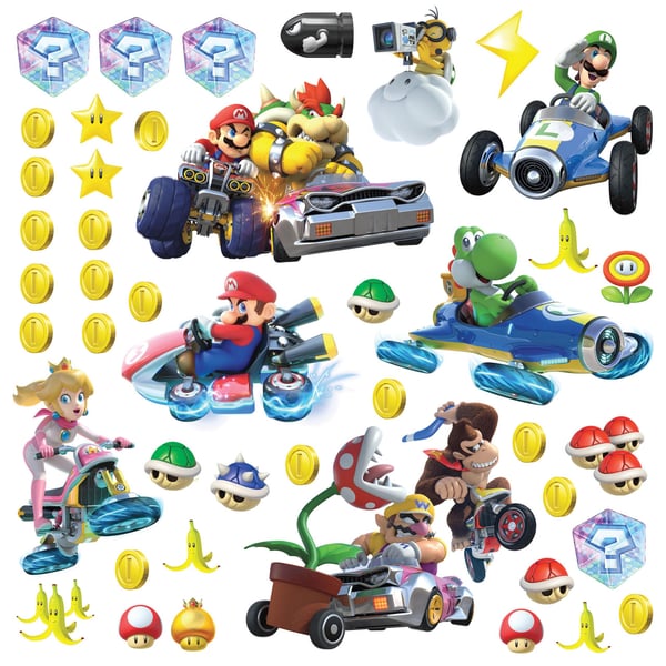 Nintendo Mario Kart 8 Seinätarrat