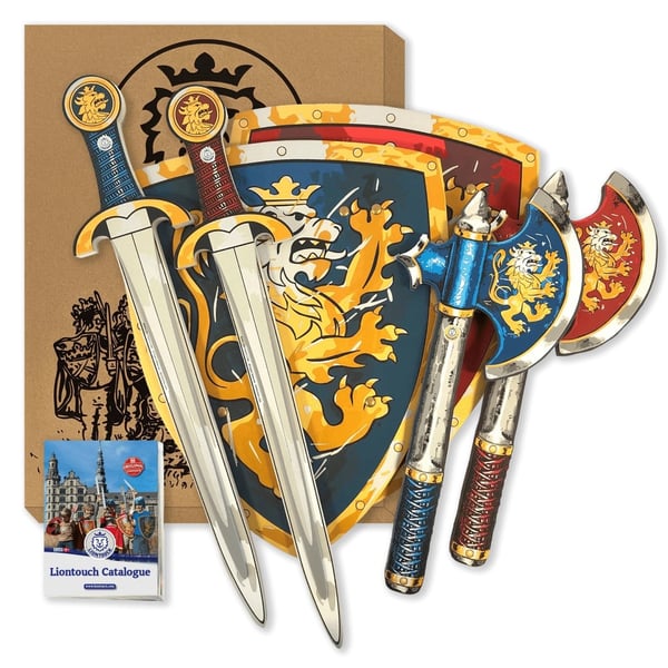 Noble Knight 2xSkumsvärd + 2xSköld + 2xYxa