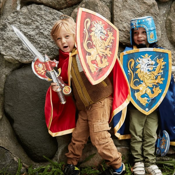 Noble Knight 2xSkumsvärd + 2xSköld + 2xYxa