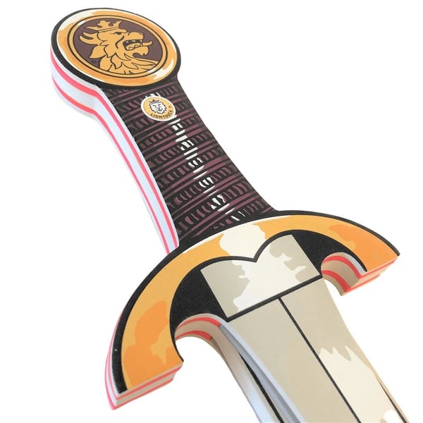 Noble Knight Skumsvärd 57.5 cm 5 lager, röd