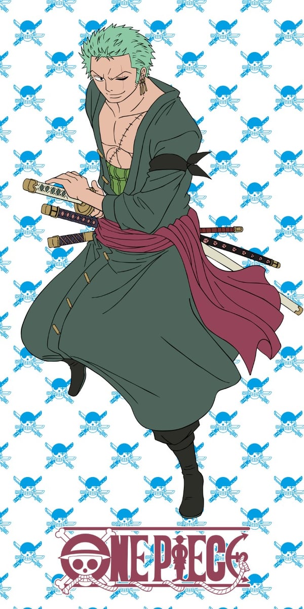 One Piece kylpypyyhe - 70x140 cm