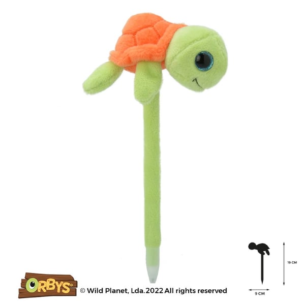 Orbys Plush kuulakärkikynä - Kilpikonna