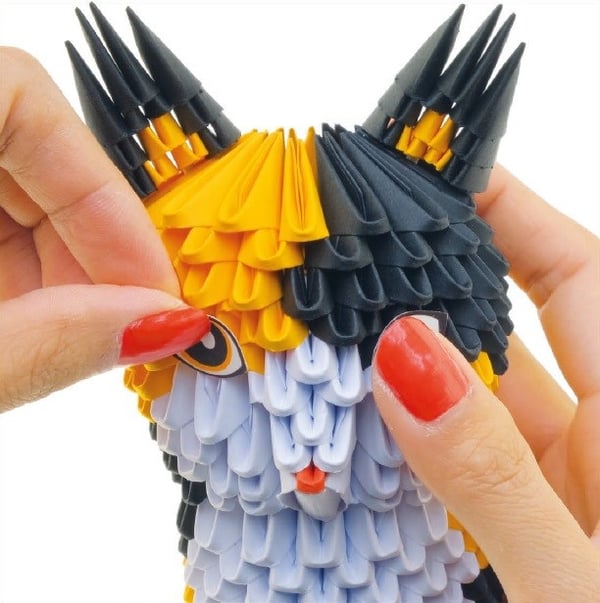 Origami 3D - Katt