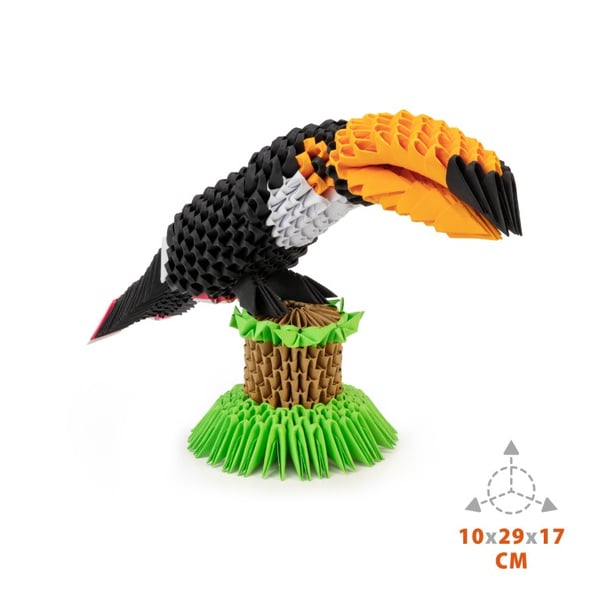 Origami 3D - Tukan
