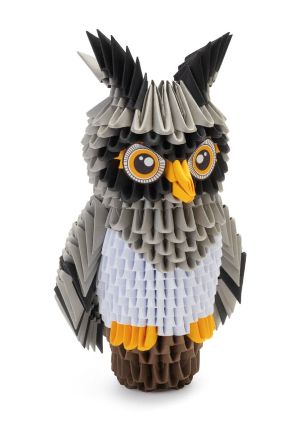 Origami 3D - Uggla – 565 delar