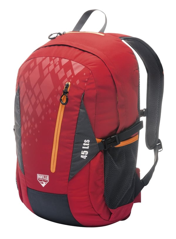 Pavillo Arctic vaellusreppu 45L, punainen