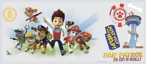 Paw Patrol GRAPHIX Gigant Wallsticker