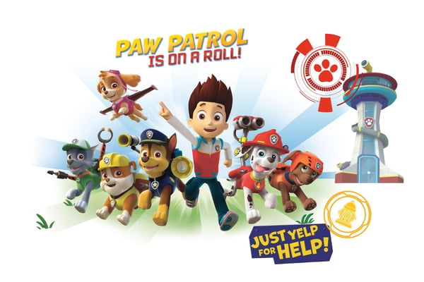 Paw Patrol GRAPHIX Gigant Wallsticker