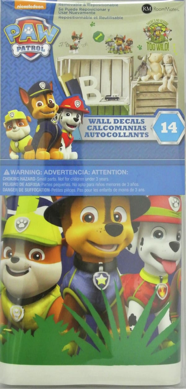 Paw Patrol viidakko Seinätarrat