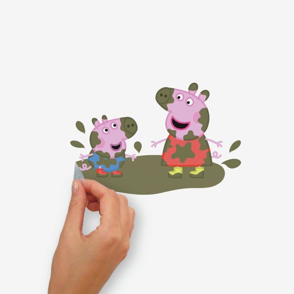 Peppa Gris wallstickers
