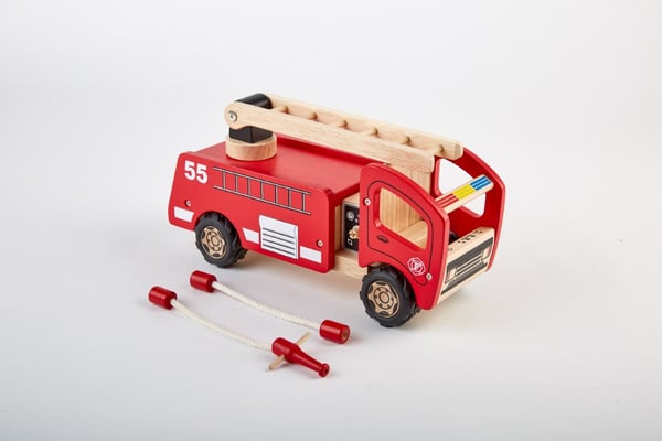 Pintoy Brandbil liten Träleksak