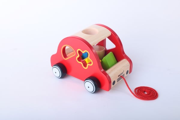 Pintoy Glad Bil plocklåda (från 12 mån)